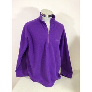 LL Bean Vintage Fleece Jacket 1/4 Zip Pullover Mens XL